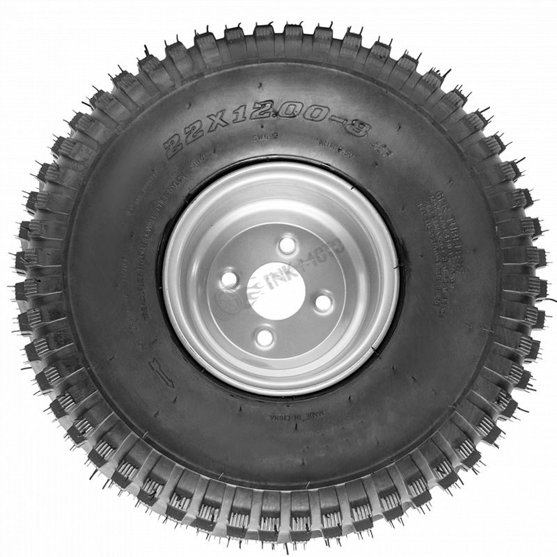 22x12-8 4PLY 8 Inch Trailer Wheels Tubeless Wholesale ATV Trailer Tires