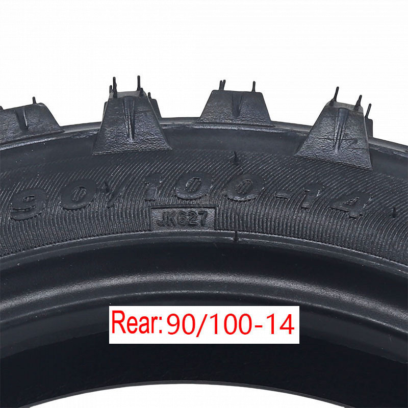 14" 17" Inch Motorcycle Tires 70x100-17 Off Road Dirt Bike Tyre 90/100-14