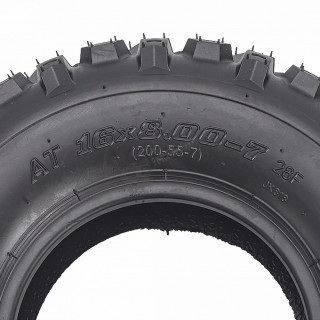 16X8-7 Tubeless 7 inch ATV tires for kart sightseeing car snow plow