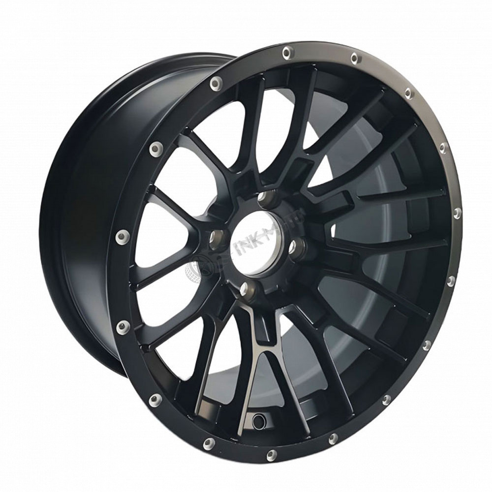 14 Inch Aluminum Golf Cart Wheels and Tires PCD101.6 ET-15 ATV Tires Rims 14X7