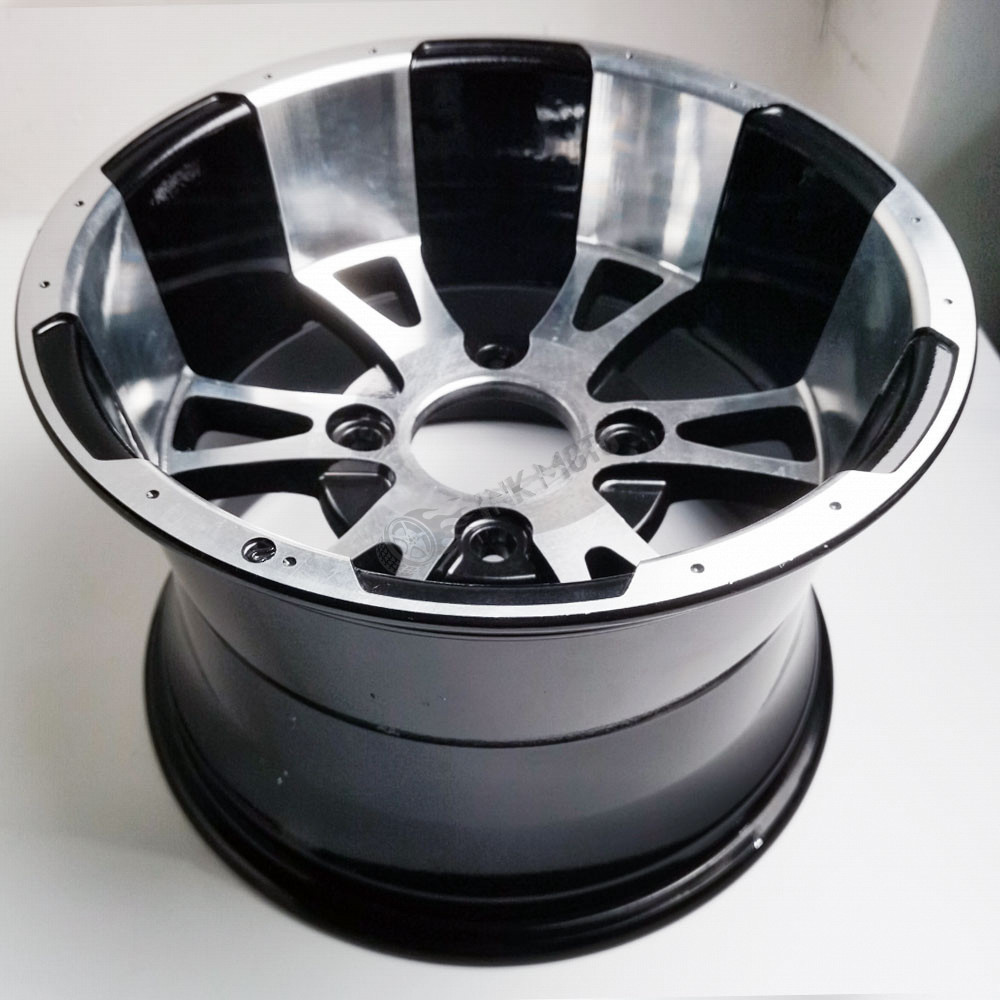 ATV UTV 12 Inch Front Rear Tires Hub Go Kart /Golf Cart Aluminium Alloy Wheels Rim 12X6 12x8