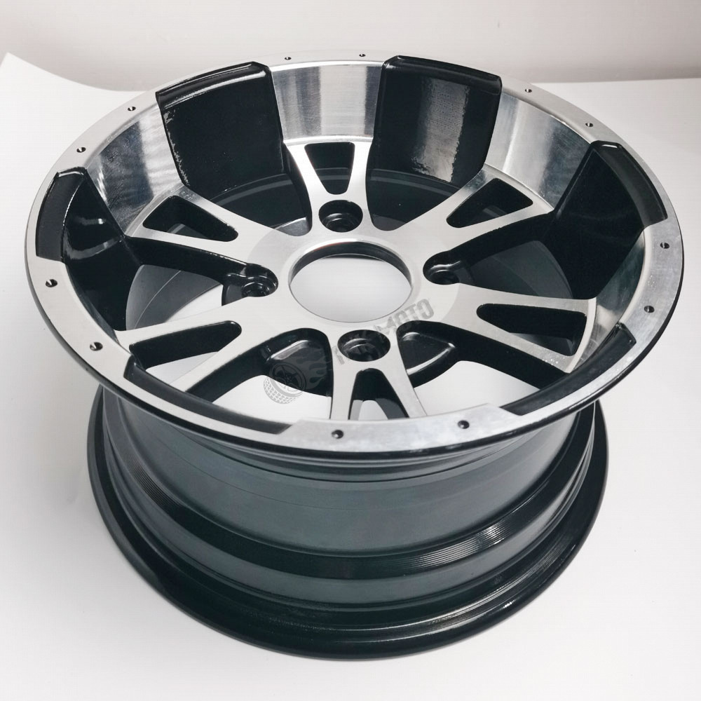 ATV UTV 12 Inch Front Rear Tires Hub Go Kart /Golf Cart Aluminium Alloy Wheels Rim 12X6 12x8